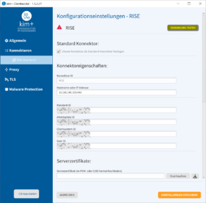 Wichtige Umstellung Ihres TIaaS-Konnektors – Bitte KIM-Client prüfen 1