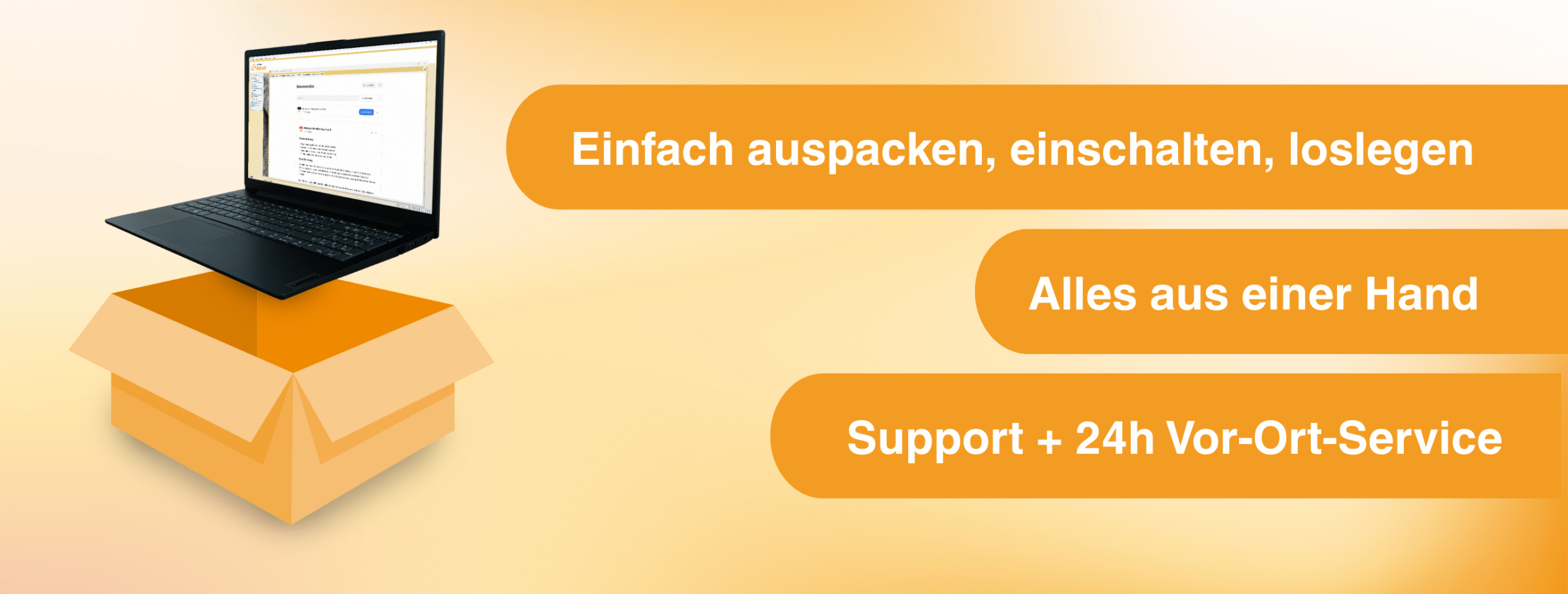 Neu im Angebot: Praxis-PCs mit Rundum-Service