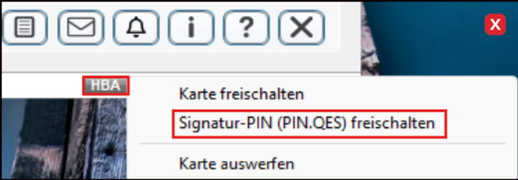 PIN-QE S &auml;ndern